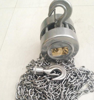 Small Hand Pulling Stainless Steel 15t  Manual Chain Hoist