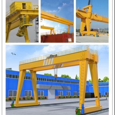 Construction Industry Electric Gantry Crane With Lifting Hoist