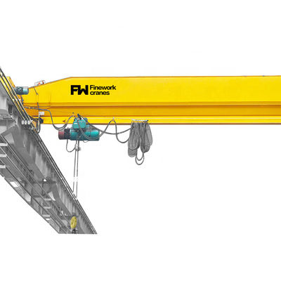 Construction Single Beam 10t Overhead Crane With 5m Span
