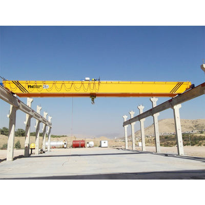 Double Girder Electromagnetic Overhead Crane With 31.5m Span