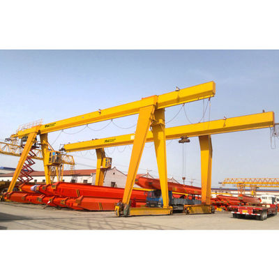 Construction work 40 Ton 50 Ton Single Girder Gantry Crane