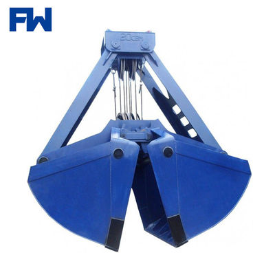 Hydraulic Remote Control Clamshell Grab Bucket For Waste Metals