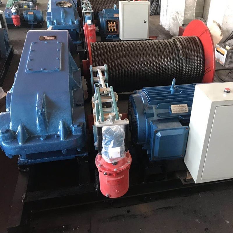Low Noise10 Ton 20 Ton JM Electric Winch For Lifting Work