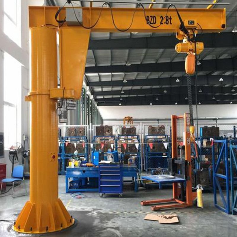 Low Noise Electric Hoist 5 Ton 10ton Slewing Jib Crane