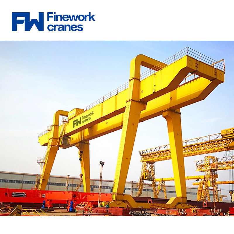 Double Girder Industrial Mobile Warehouse Gantry Crane