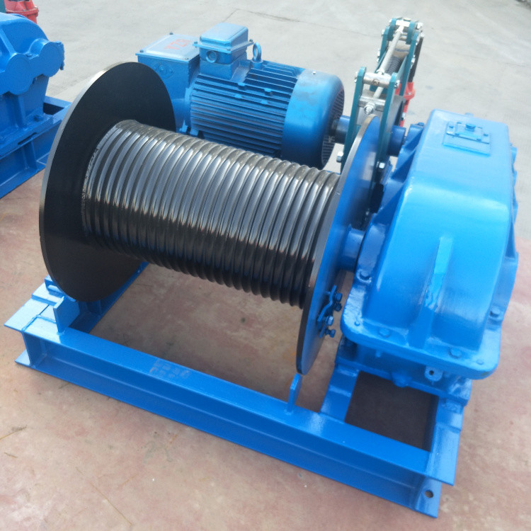 Heavy Duty Steel 650KN 10t Industrial Electric Winch For Boats