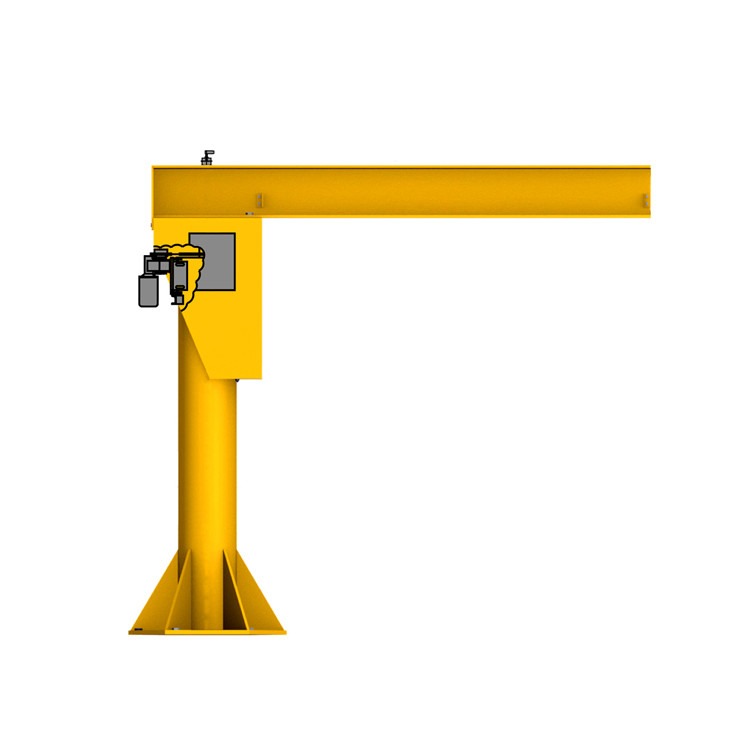 360 Degree Rotation Free Standing Jib Crane For