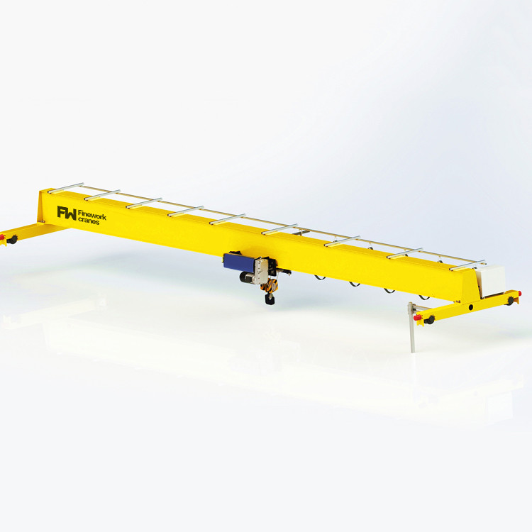30m Lifting 18t Single Girder Overhead Crane Pendant Control