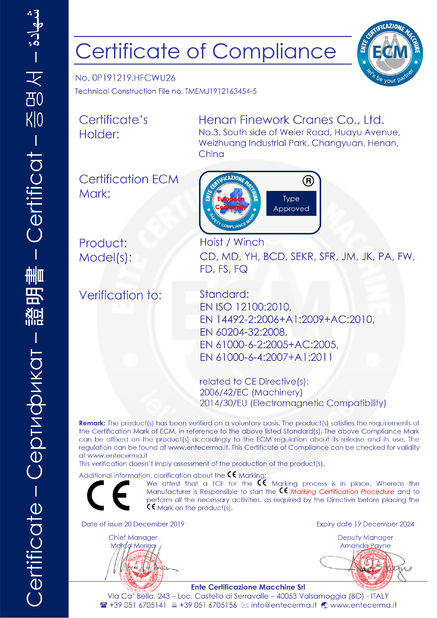 Henan FineWork Cranes Co., Ltd.