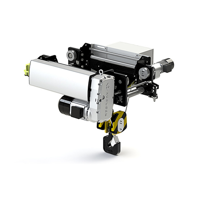 Motorized Electrical 1 - 10 Ton Monorail Wire Rope Hoist For Bridge Crane