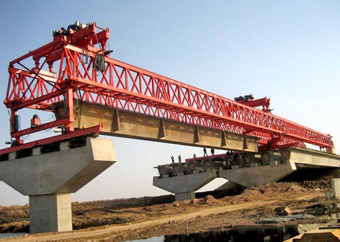 100 Ton Beam Launcher For Concrete-Brückenbau 3 der Tonnen-300