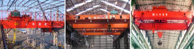 Metallurgische 160 Tonnen des Weihua-Doppelt-Trägers überspannen Überführungs-Kran 18m Hubhöhe-32m