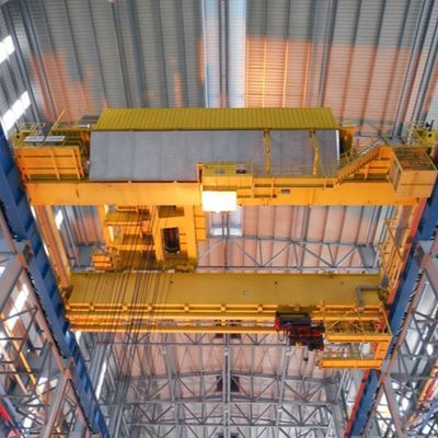 Double Girder Ladle Handling Steel Plant Crane Heavy Duty 10~20m Lifting