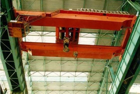 Metallurgy Factory Double Girder Steel Mill Overhead Cranes For Ladle 25 Ton