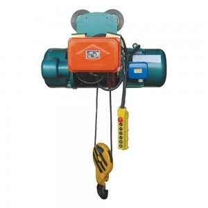 IP54 Low Headroom 5 Ton Electric Wire Rope Hoist  Remote Control