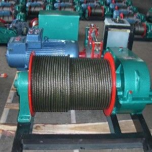 Mine Site Fast Speed Electric Wire Rope Winch JK Model 5KN - 100KN