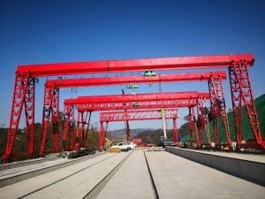 Fixed Up To 300t MH Type Single Girder Gantry Crane Trussed Type