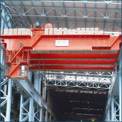 Heavy Duty Double Girder / Four Beam Metallurgical Casting Bridge Crane