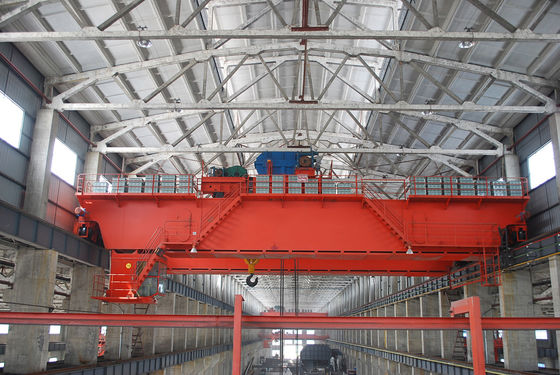 Q345B QDY 50t 15t 10t 3 Ton Bridge Crane Slag Pot Lifter Foundry Crane