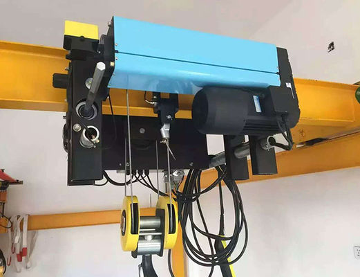 Euro Style Electric Wire Rope Hoist 10 Ton Pendant Control IP54