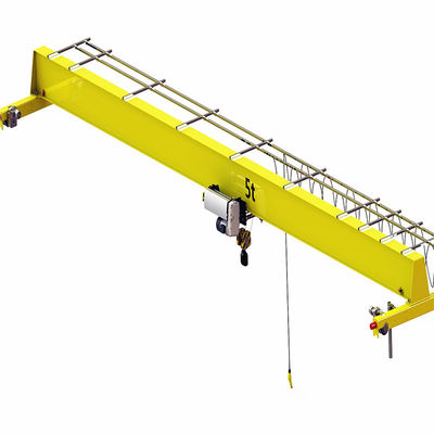 Indoor 0.5 -15 Ton Overhead Crane Single Beam Bridge Crane 400v 50hz 3phrase