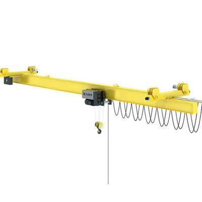 CE ISO A5 5 Ton Single Girder Eot Crane With Low Headroom Electric Hoist Lifting