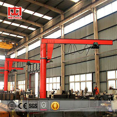 250 Kg To 5 Ton Electric Jib Crane Workshop Lifting Crane  Remote Control