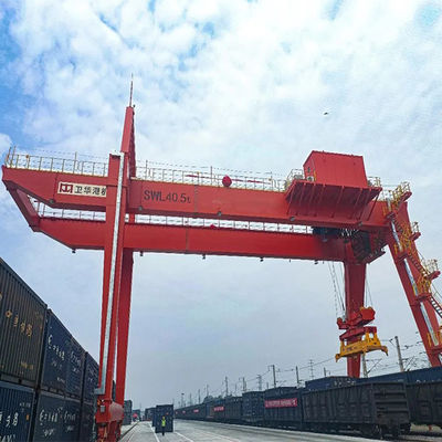 Customized Container RMG Rail Mounted Gantry Crane 10 Ton-40 Ton
