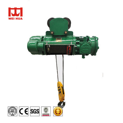 CD Type 1 - 10 Ton Wire Rope Hoist Traveling For Lifting 10m / Min