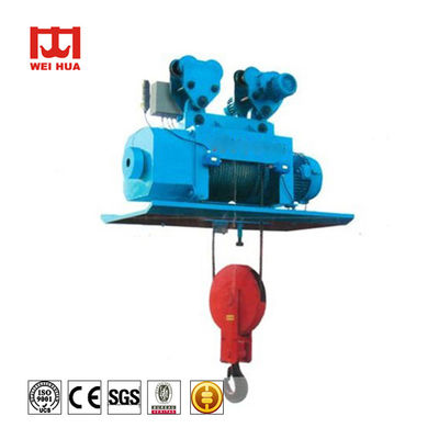 5-16 Ton CD Type Wire Rope Hoist Traveling Hoist For Lifting 8m / Min