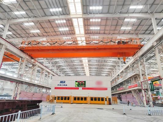 New Chinese Style Double Beam Trolley Bridge Crane With Hook