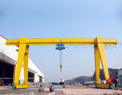 7.5m Lifting Height Mobile 16Ton Outdoor Gantry Crane