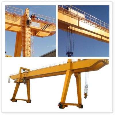 Finework 50 Ton Double Girder Gantry Crane Construction