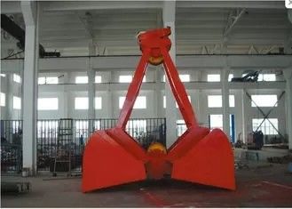 Steel Industry Mechanical / Hydraulic Orange Peel Grab Bucket