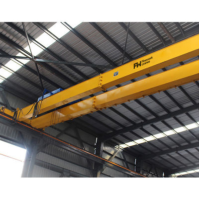 10.5m Span Double Girder Overhead Traveling Crane For Stockyard