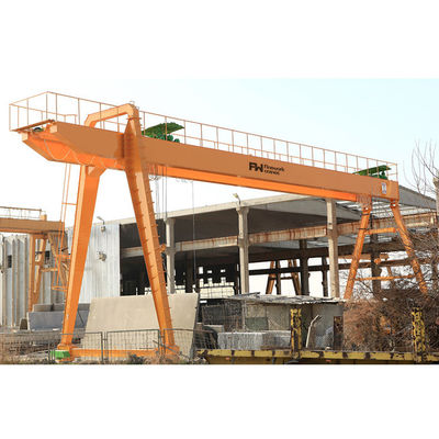 Electric 50 Ton Warehouse Mobile double girder gantry crane