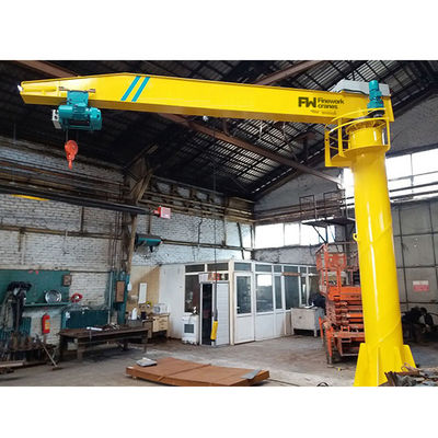 ndustrial low-noise electric hoist 5 tons 10 tons slewing boom crane