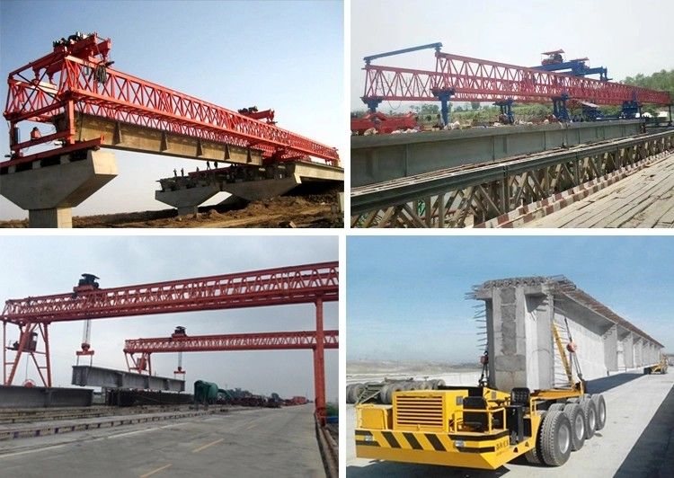 100 Ton 300 Ton Beam Launcher For Concrete Bridge Construction