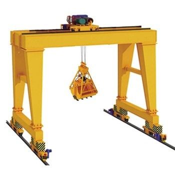 Workshop 20 ton 30 ton Double Girder Gantry Crane With Trolley