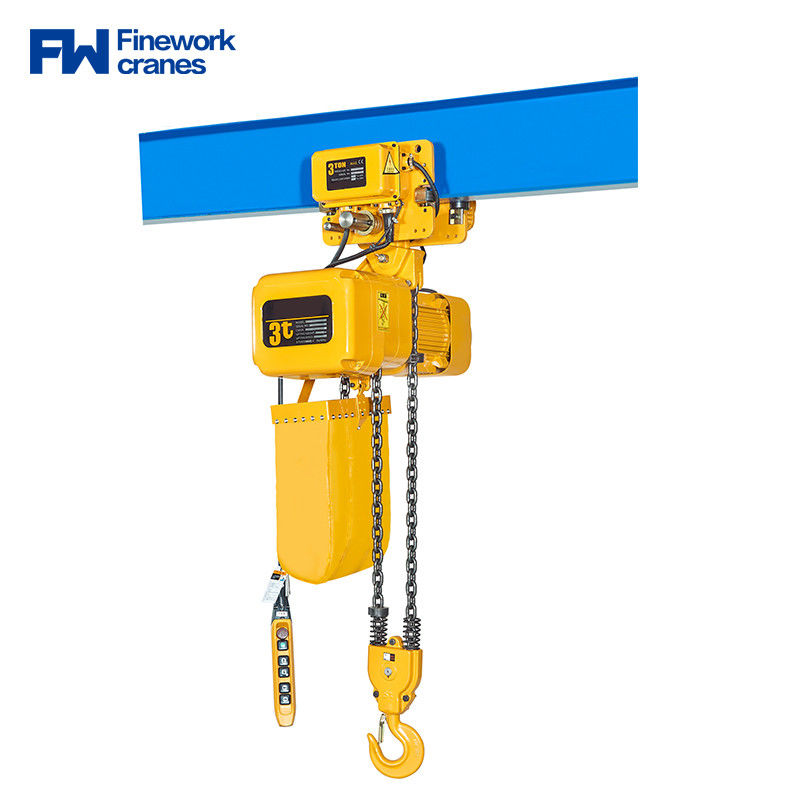 1T 1.5T 2T 3T Electric Chain Block Hoist With Wireless Control
