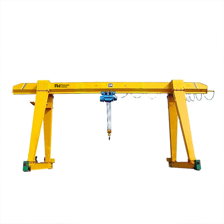 Span 12m MH Single Girder Cantilever Gantry Crane