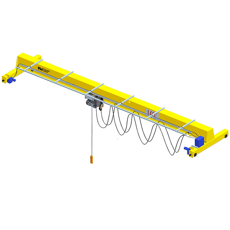 Single Girder 2 Ton 5 Ton Remote Control Overhead Crane