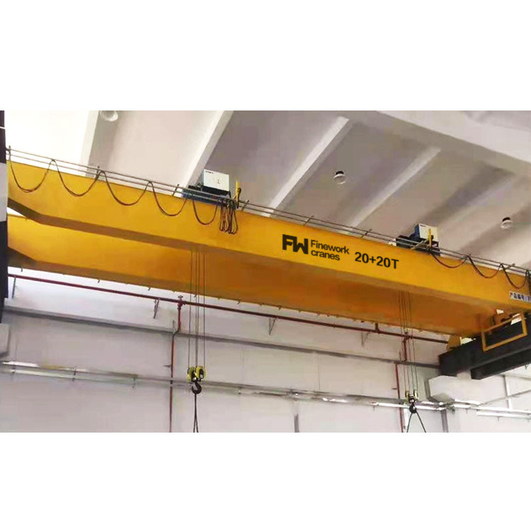 Wireless Remote Control Electric Double Girder Overhead Crane