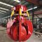 Electric Hydraulic Mutivable Double Disc Crane Grab Bucket For Material Handling