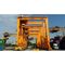 PLC Control RTG Rubber Tyre Gantry Crane For 40ft 45ft Container