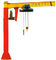 2 Ton Electric Hoist Jib Crane lightweight for workstation easy use save time