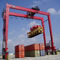 Heavy Duty Container Rubber Tyre Gantry Crane For 35t 40.5t Container Lifting
