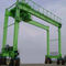 Rubber Tyred Container Gantry Crane Double Beams RTG A6