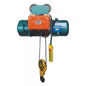 Remote Control Rope Shuttle IP54 Low Headroom 5 Ton Electric Wire Rope Hoist Remote Control