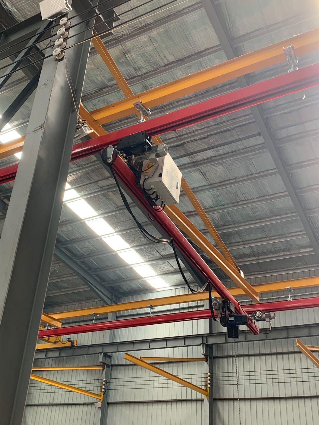 0.5t 1t 2t KBK Light Crane System With Eliectric Hoist